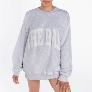 The Bar Varsity sweatshirt worn twice